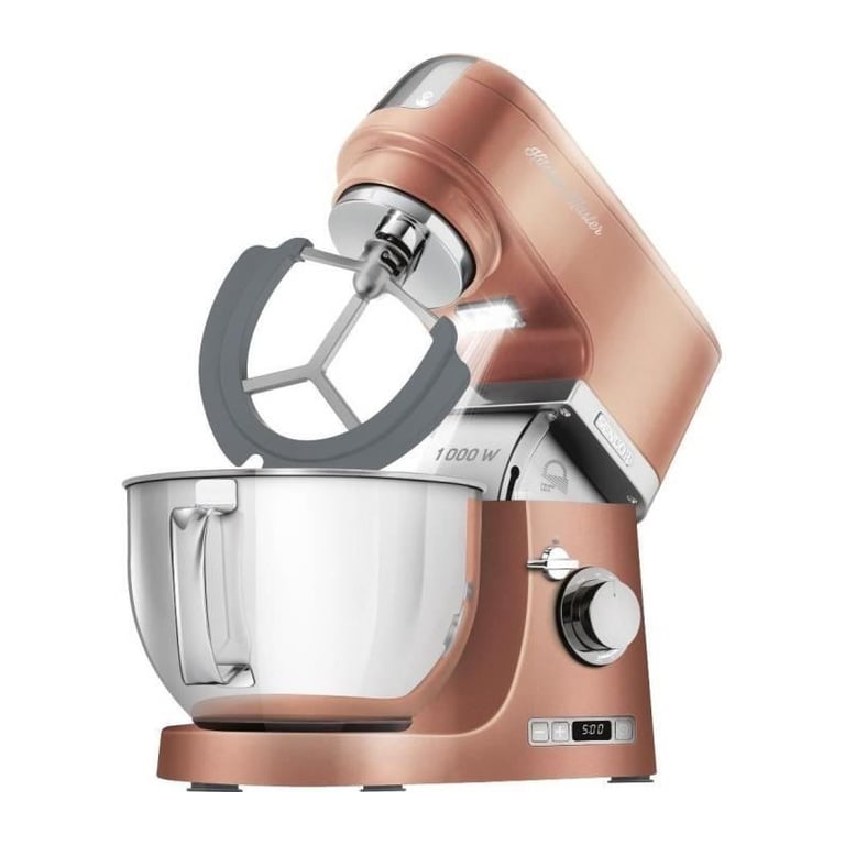 Robot Pâtissier Sencor STM 7876GD – 1000 W – Bol Inox 4,5 L – 8 Vitesses - vue 3