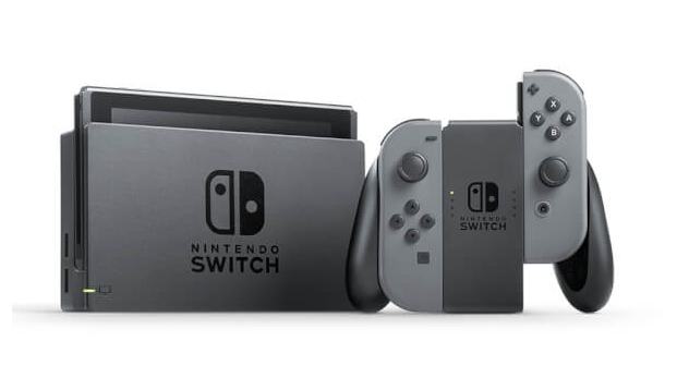 Switch - Console de jeux portables 15,8 cm (6.2'') 32 Go Wifi, Gris