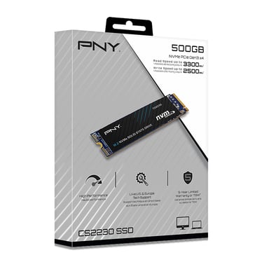 PNY CS2230 500 GB M.2 PCI Express 3.0 NVMe 3D NAND