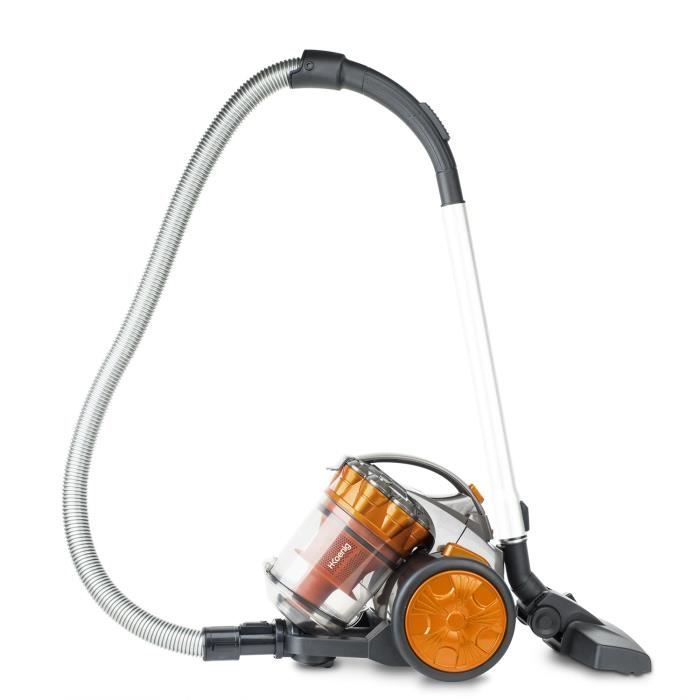 Aspirateur Multi Cyclonique H.Koenig STC60 – 700 W, Filtre HEPA, Tube Télescopique - vue 2