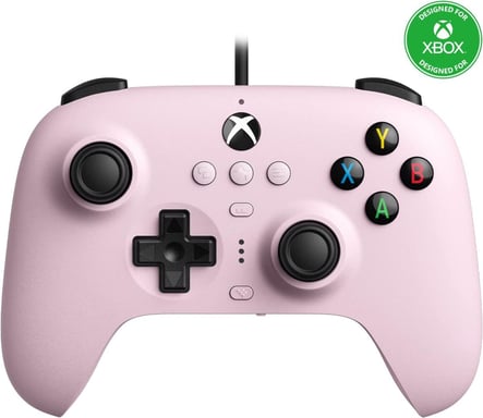 8Bitdo manette filaire Ultimate pour Xbox Series X, Xbox Series S, Xbox One, Windows 10/ 11 - Rose