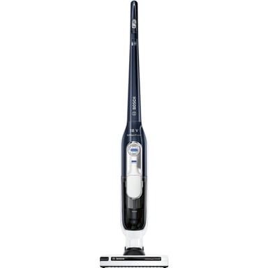 Bosch BBH51840 aspiradora de pie y escoba eléctrica Aspiradora escoba Batería Sin bolsa Marina, Blanco