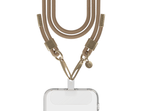 Force Case Correa universal para smartphone Dorado