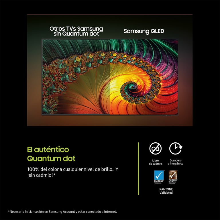 TV AI QLED 4K UHD 55 139 cm Q8F SAMSUNG - vue 5