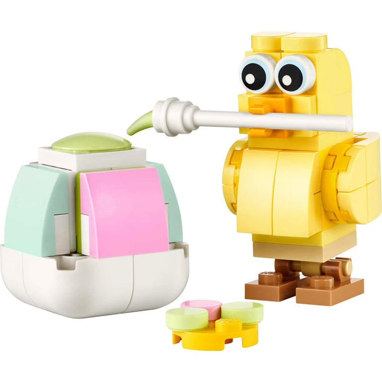 LEGO 30690 Le poussin peignant un oeuf de Pâques - vue 2