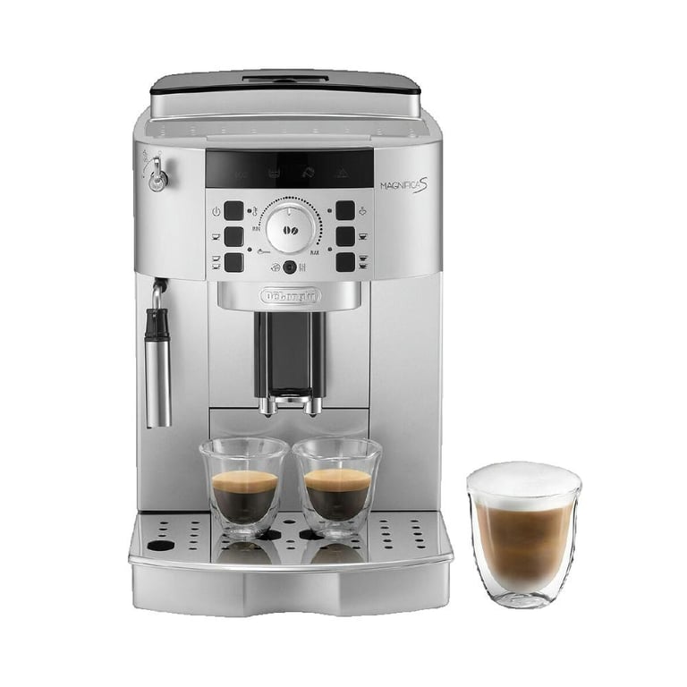 Cafetière automatique De'Longhi Magnifica S ECAM 22.110.SB Argenté/Noir - Neuf