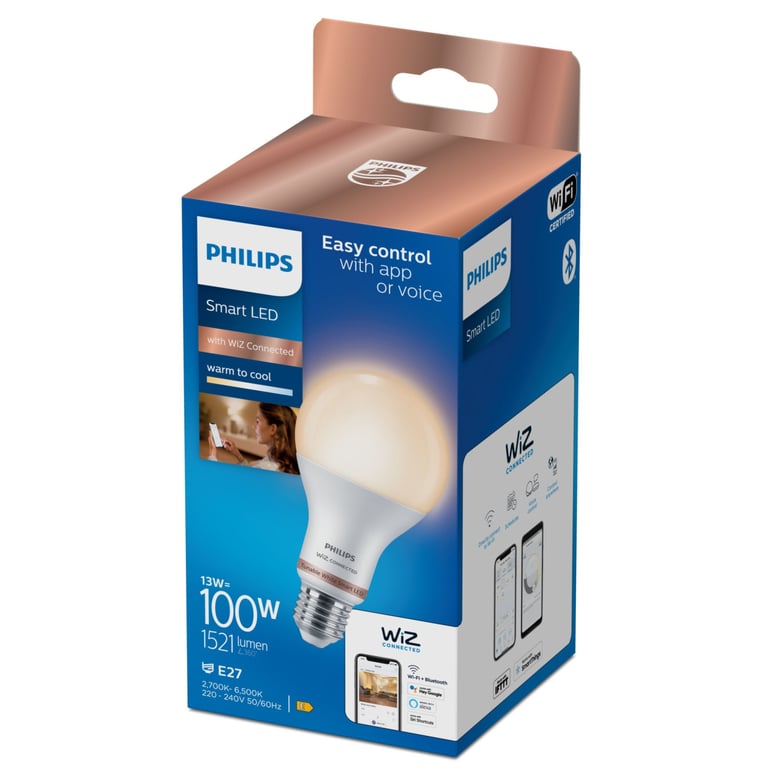 Philips 8719514372528 éclairage intelligent Ampoule intelligente Blanc - Neuf
