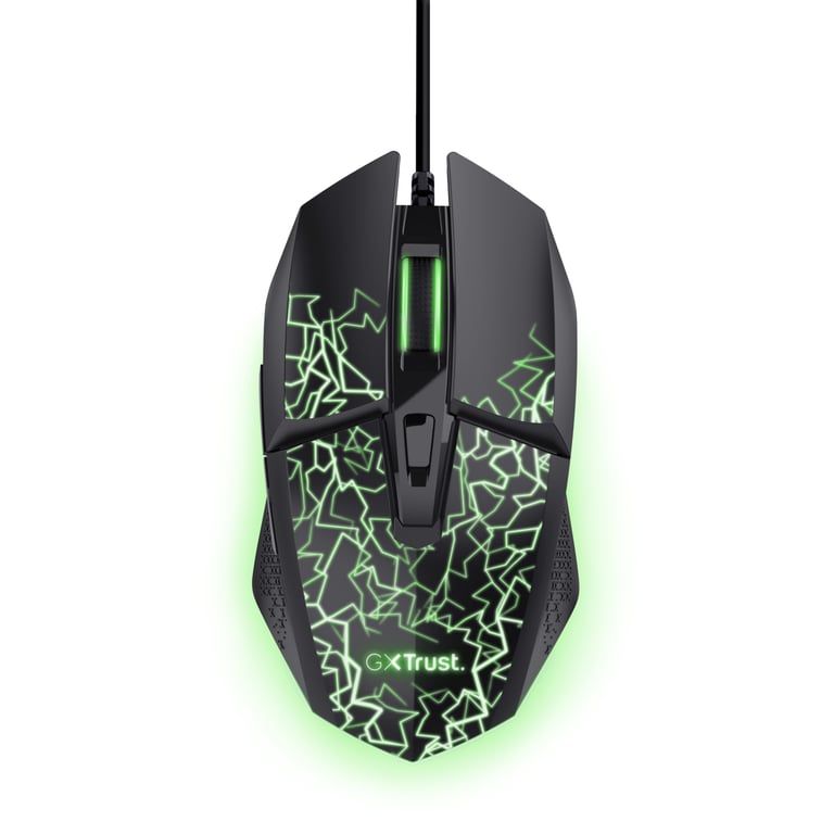 Souris Gaming TRUST GXT 113 Felox – Filaire, 6400 DPI, USB Type-A - vue 3