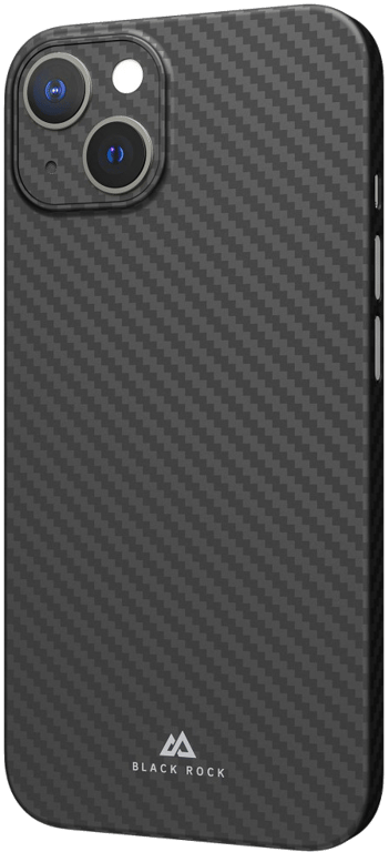 Coque de protection Ultra Thin Iced pour Apple iPhone 13, noire/carbone