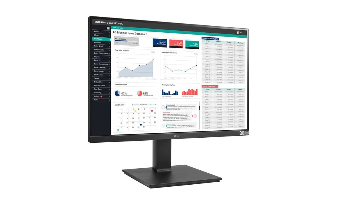 LG 24BQ55WY B écran plat de PC 61 cm 24 1920 x 1080 pixels Full HD Neuf - vue 2