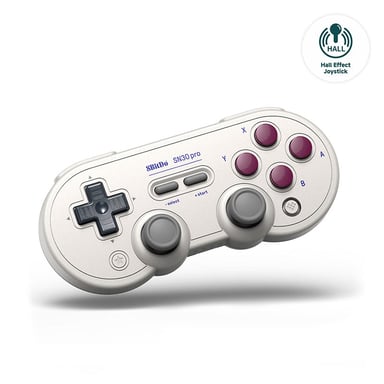 8BitDo SN30 Pro Gamepad Hall Effect Clásico