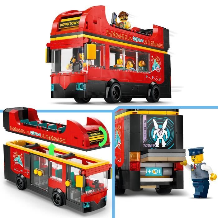 Lego City Le Bus À Deux Étages 60407 Lego La Boite - vue 5