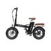 VéLo Électrique X10 | Moteur 350W | Batterie 36V 13Ah | Pneus 16 Pouces | Vitesse Max 25 km/h | Autonomie 50 km | Noir