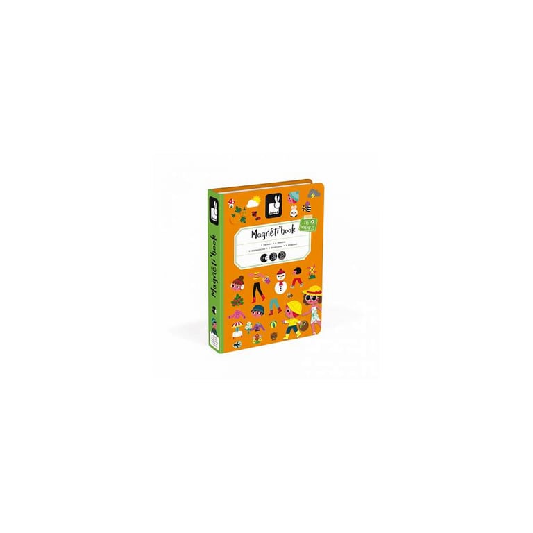 Jeu Magnétique Éducatif Magnetibook des 4 Saisons - Neuf