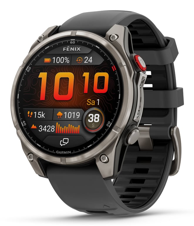 Montre connectée Garmin Fenix 8 Pro 47 mm - vue 3
