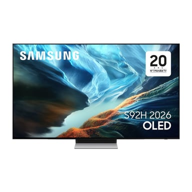 Televisore OLED Samsung S92H TQ83S92H 2026 83 pollici 4K Smart TV Glare Free Grigio Titanio 165 Hz Gaming Hub