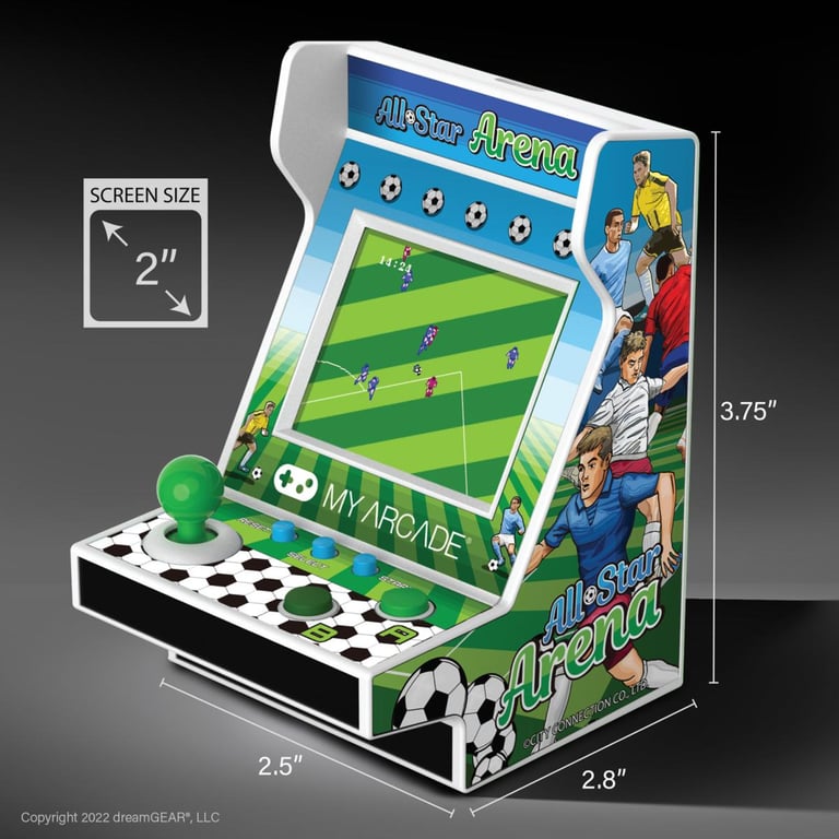My Arcade Pico Player All Star Arena 107 Games in 1 Neuf - vue 2