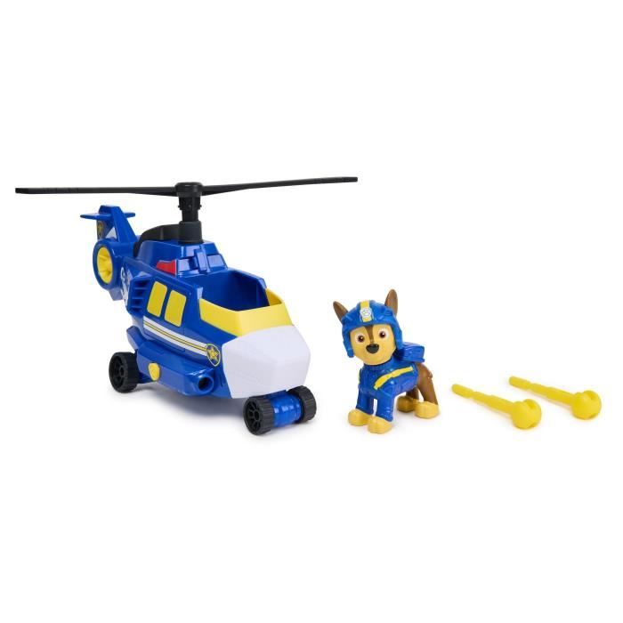 VÉHICULE + FIGURINE CHASE AIR RESCUE La Pat' Patrouille - Neuf