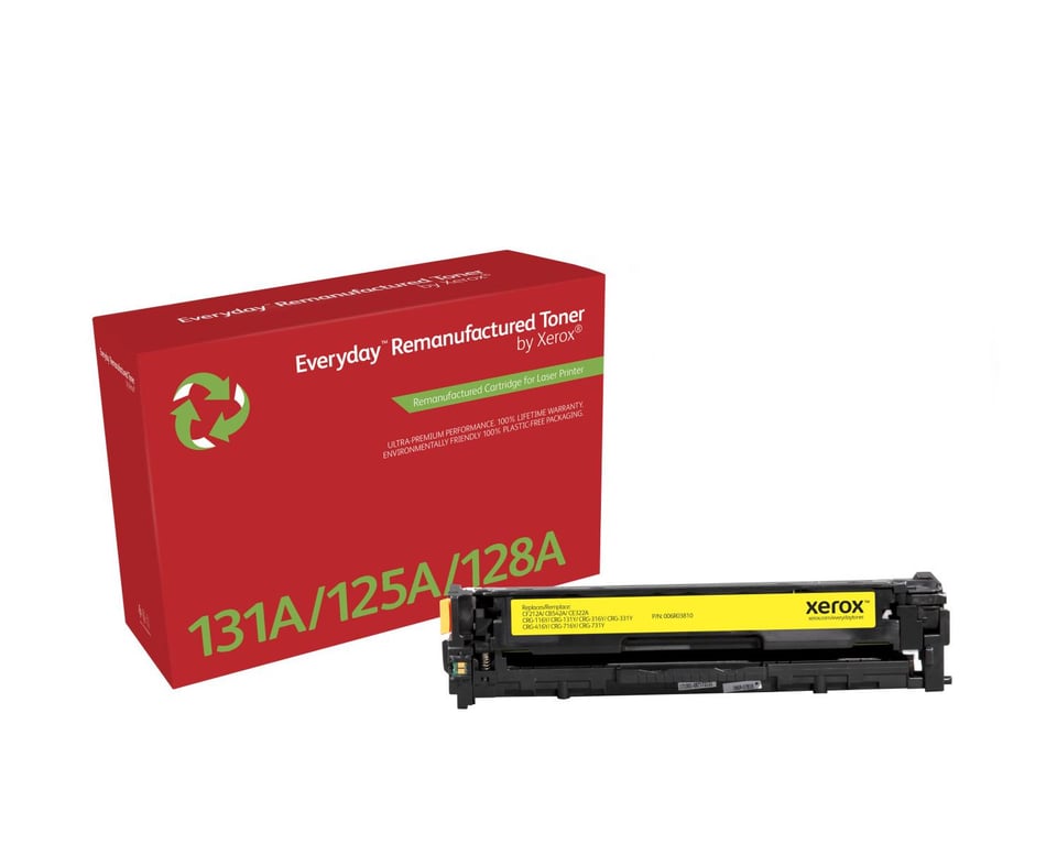 xerox everyday toner yellow toner cartridge like hp / / for color - vue 3