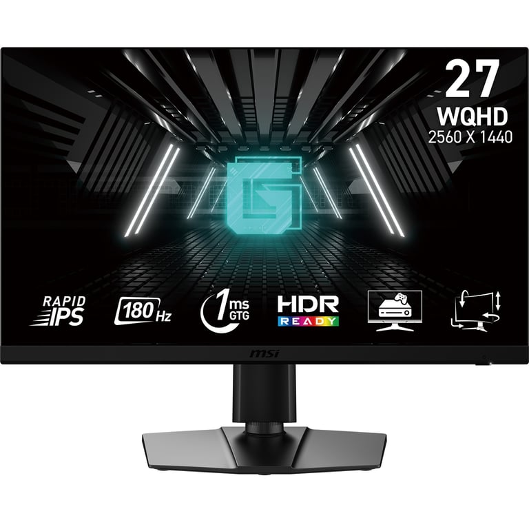 Ecran PC Gaming MSI G272QPF E2 27 WQHD - vue 3