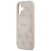 Étui Guess 4G Circle Logo MagSafe pour iPhone 17, rose