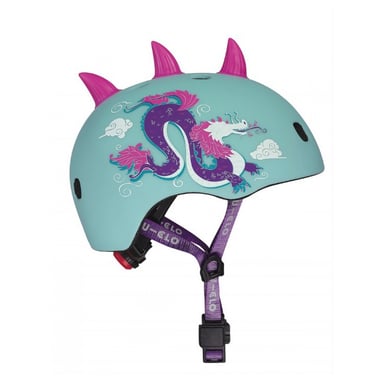 Casque de vélo et trottinette Dragon 3D - Taille M pour enfants