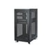 StarTech.com Armario Rack para Servidores 24U 19'' 4 Columnas - Rack de Servidores con Cerradura y Seguro - Rack con Ruedas y Carriles de Montaje Ajustables para Equipo de Red