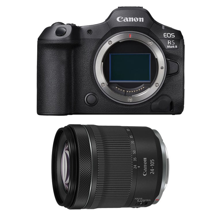 CANON EOS R5 MARK II + RF 24 105mm f4 7.1 IS STM Garanti - vue 2