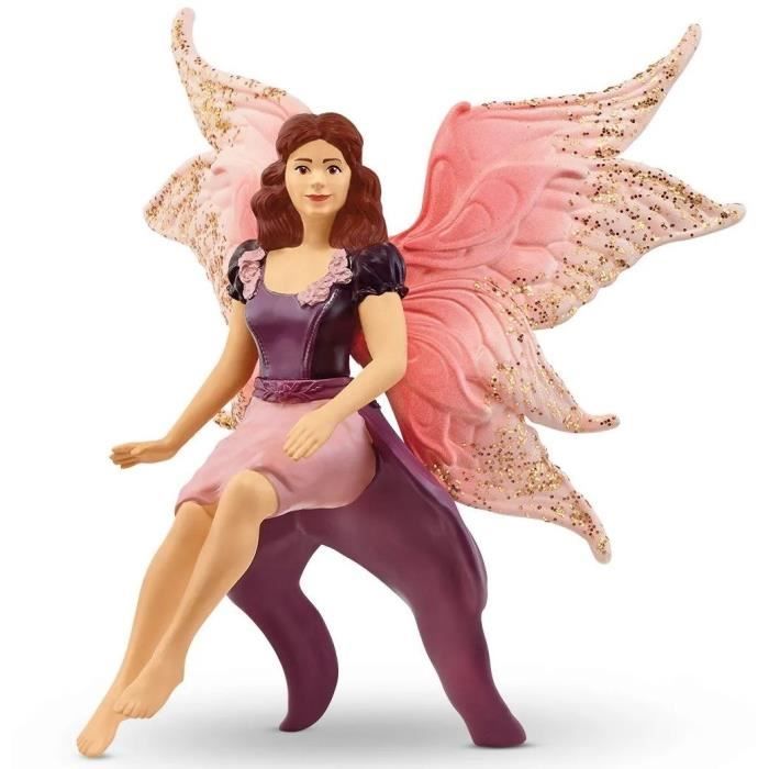 Figurine SCHLEICH Elfe à dos de chouette scintillante V2 Gamme bayala® - vue 3