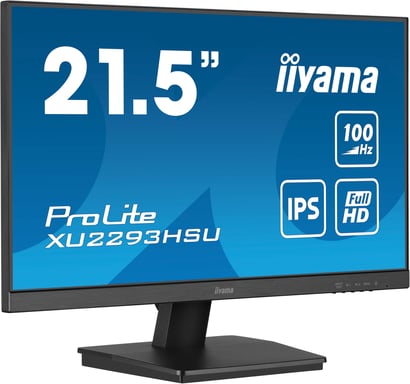 iiyama ProLite XU2293HSU-B7 écran plat de PC 54,6 cm (21.5 ) 1920 x 1080 pixels Full HD LED Noir - Neuf