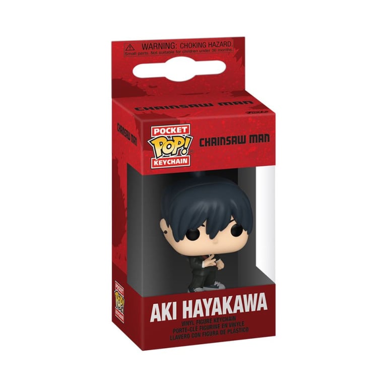 Figurine Funko Pop Keychain porte clé Chainsaw Man Aki - vue 10