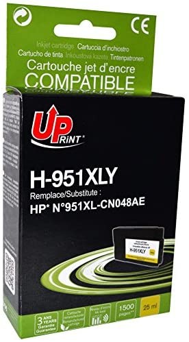 Cartouche H 951XL Y compatible HP 951XL Jaune - vue 2