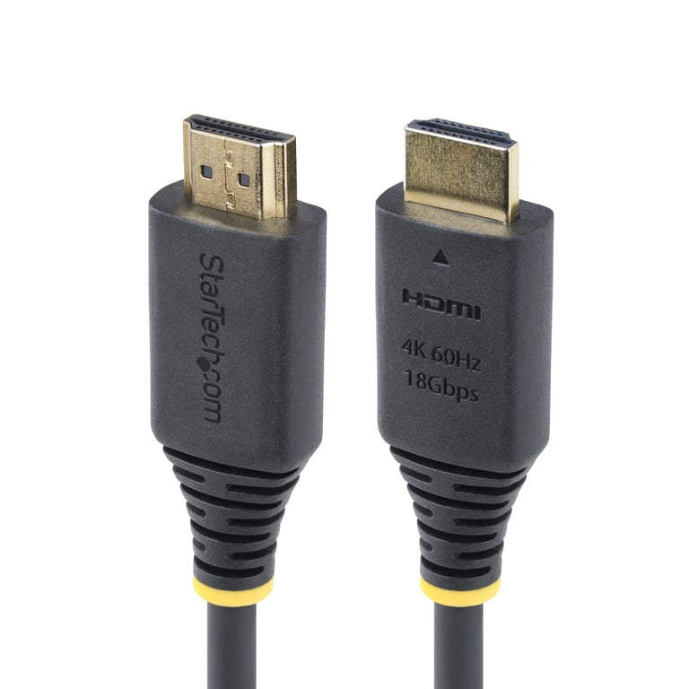 StarTech.com Câble HDMI 2.0 Certifié Premium haut débit 18Gbps 4K 60Hz de 4 m Noir - vue 5