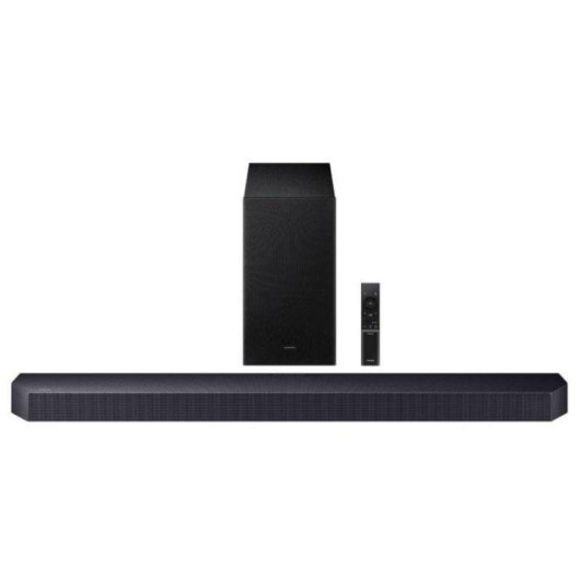 Barre de son Samsung HW-Q600F 3.1.2 Dolby Atmos 380W avec caisson sans fil et modes gaming - Neuf
