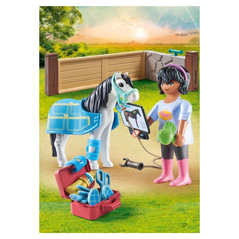 Jeux D'imitation Thérapeute Et Cheval Playmobil La Boite - vue 4