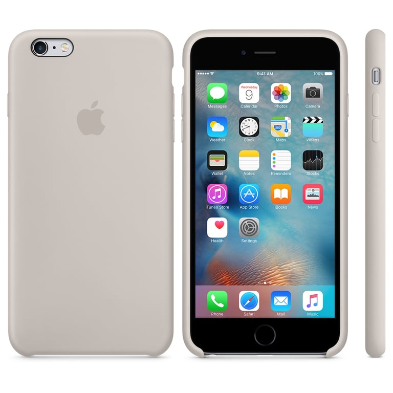 Coque en silicone pour 'Apple iPhone 6 Plus Stone - vue 4