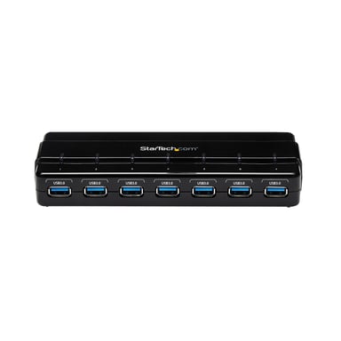 StarTech.com Hub USB 3.0 SuperSpeed con 7 porte - 5Gbps - Hub USB 3.0 con adattatore di alimentazione