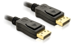 DeLOCK Cavo Displayport m/m 2m nero