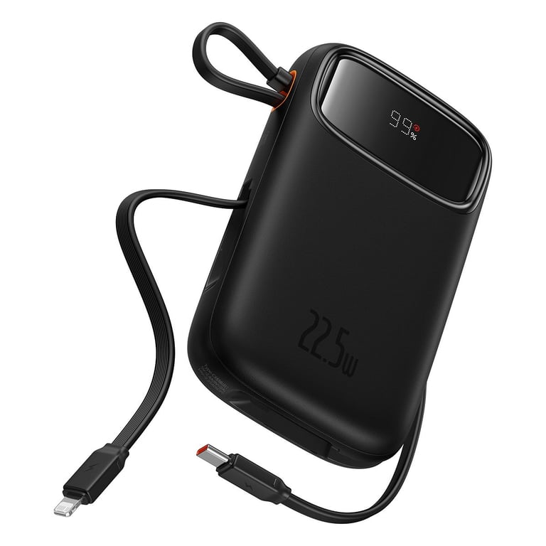 Baseus QPOW 2 DUAL KABLOLU 10.000 MAH POWERBANK SIYAH banque d'alimentation électrique Lithium 10000 mAh Neuf - vue 3