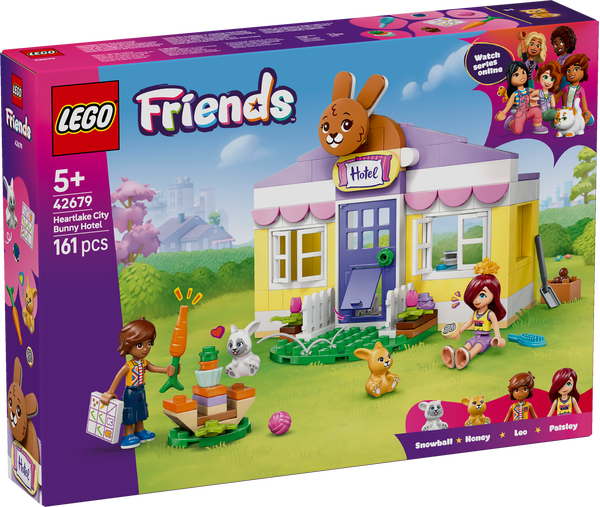 LEGO® Friends 42679 ’hôtel des lapins de Heartlake City - vue 4