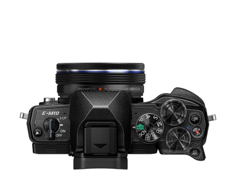 Olympus OM-D E?M10 Mark IV + ED 14-42mm F3.5-5.6 EZ 4/3'' MILC 20,3 MP Live MOS 5184 x 3888 Pixeles Negro