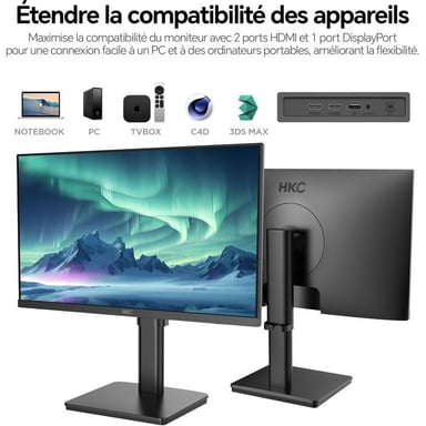 Ecran PC - 27 - 4K UHD - 60Hz - Dalle IPS - 5ms - T2752U