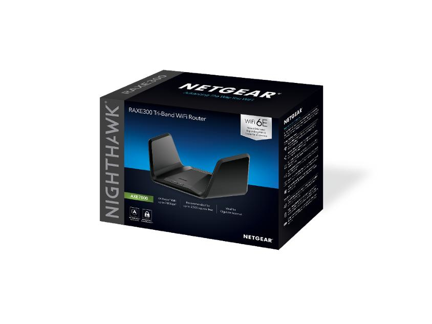 Netgear Nighthawk Tri Band Wi Fi 6E RAXE300 - vue 3