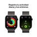 Watch Series 11 (2025) GPS + Cellulaire Boitier de 46mm en Titane Ardoise avec bracelet milanais, Noir - M/L