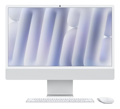 Apple iMac Apple M M4 59,7 cm (23.5'') 4480 x 2520 pixels PC All-in-One 16 Go 1 To SSD macOS Sequoia Wi-Fi 6E (802.11ax) Argent