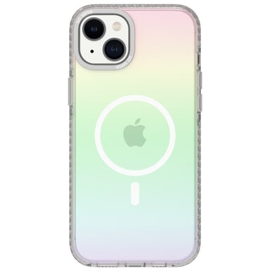 Coque pour iPhone 15 Plus MagSafe Iridescent Arc-en-ciel Multicolore