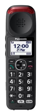 Panasonic KX-TGM420EXB teléfono Teléfono DECT Identificador de llamadas Negro