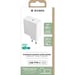 Cargador doméstico USB C PD 60W Power Delivery Blanco Bigben