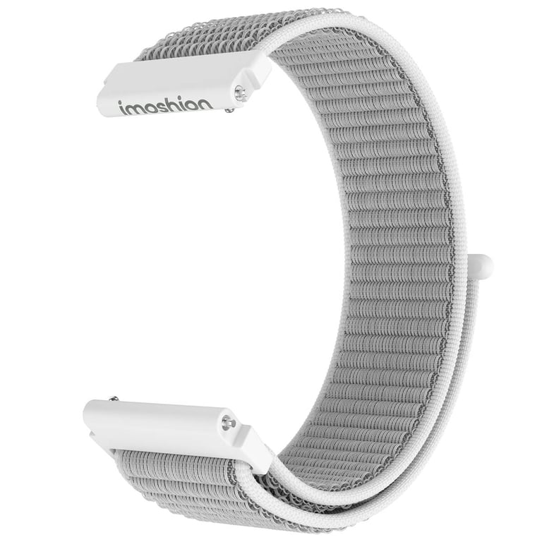 imoshion Bracelet en nylon - Connexion universelle 20 mm - Gris - Neuf