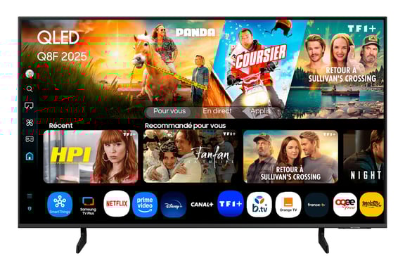 Samsung TV AI QLED 43'' Q8F 2025, 4K, Quantum Dots